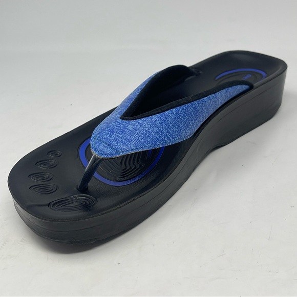 Aerothotic Original Orthotic Comfort Flip Flops Sandals Womens 5 EU 36 Blue - Picture 6 of 13